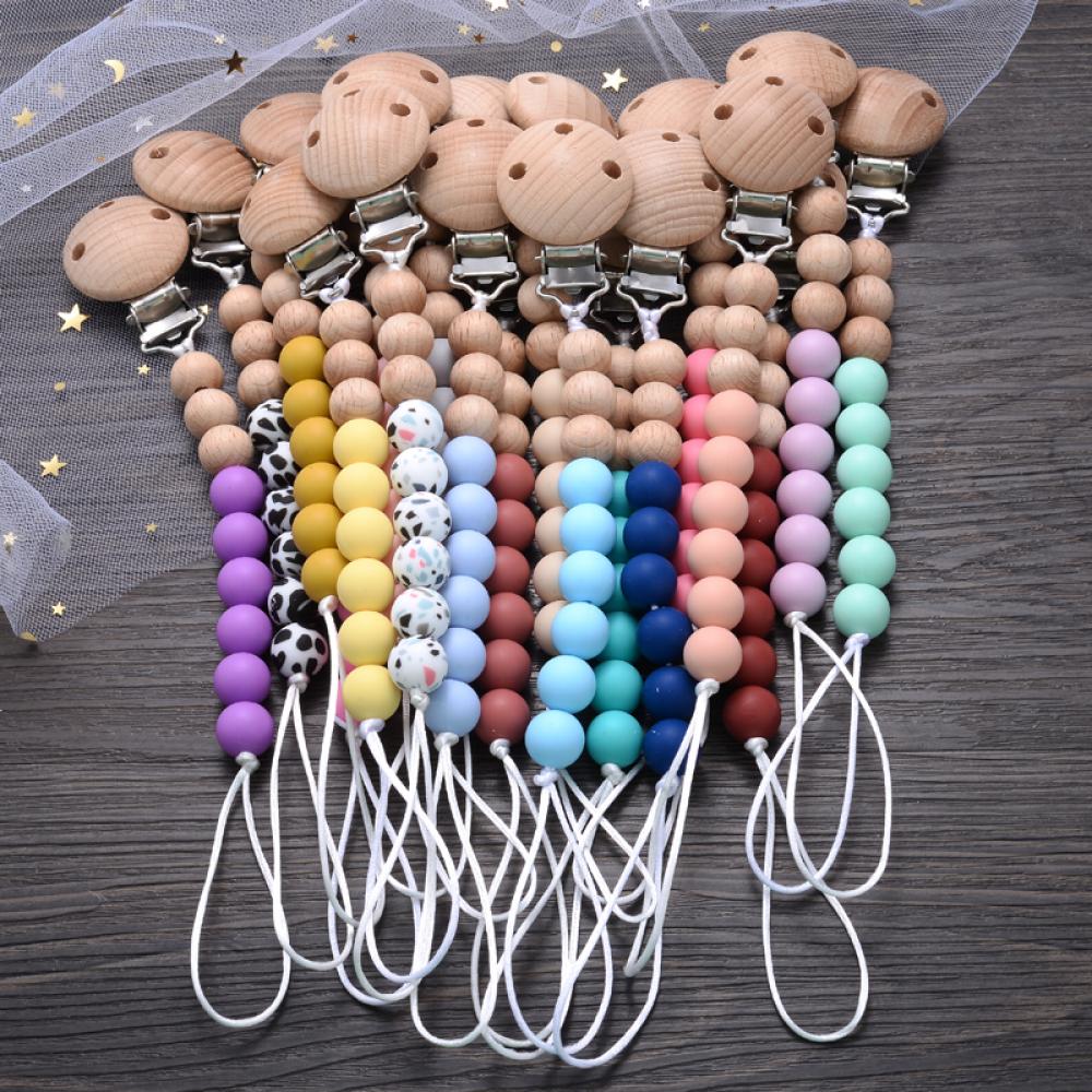 Baby Food Processor - Baby Beuken Fopspeen Clip Ronde Kleurrijke