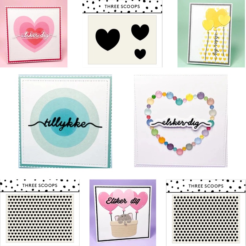 Baby Food Diary - Hartballon baby Metalen snijmallen & stencil