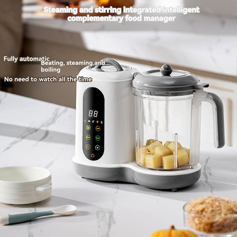 Baby Food Uk - 【618 ZOMERUITVERKOOP】Automatische babyvoedselmaker-multifunctionele stoommixer-blender-voor baby's voor