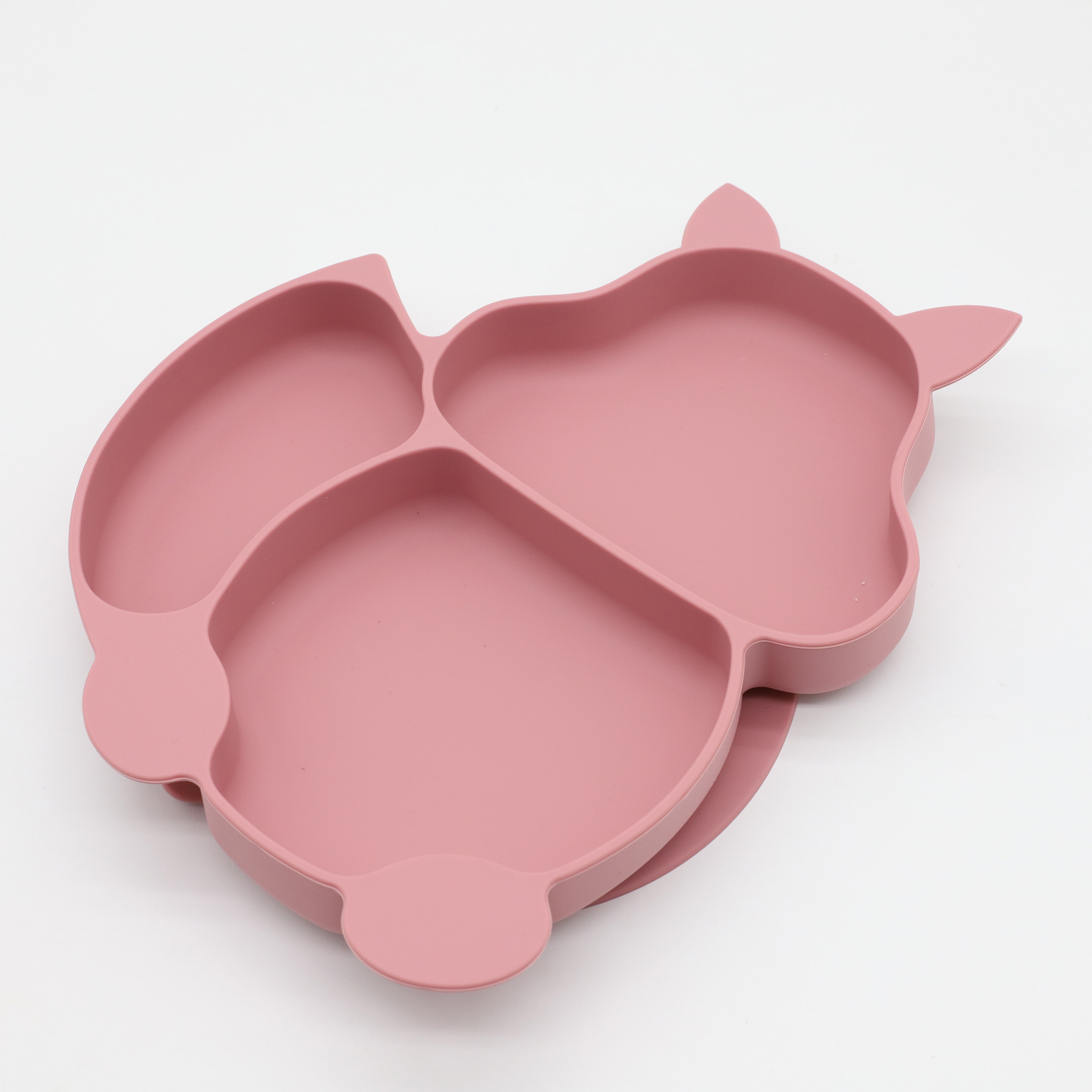 Baby Food Utensils Set - 3 Stuks Siliconen Eekhoorn Diner Bord