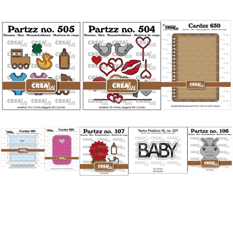 Baby Food Diary - jongen vierkante baby postwenskaart wolk stansmessen