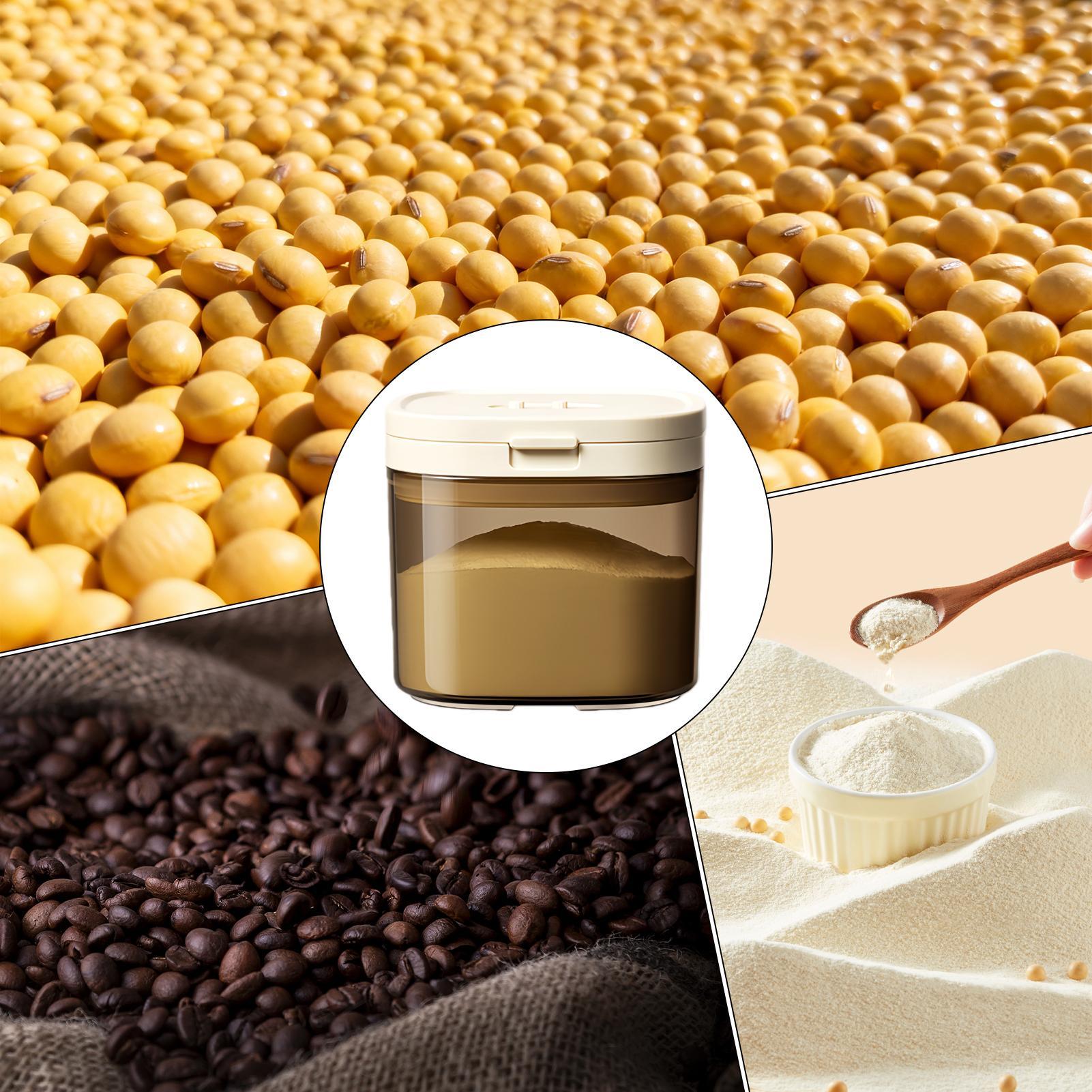 Baby Food Container Sugar Baby - 400/800/1200/ml Luchtdichte Voedselopslagcontainer met Schep BPAFree