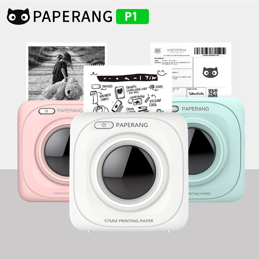 Baby Food Label - Zakprinter PAPERANG P1 BT Draadloze thermische