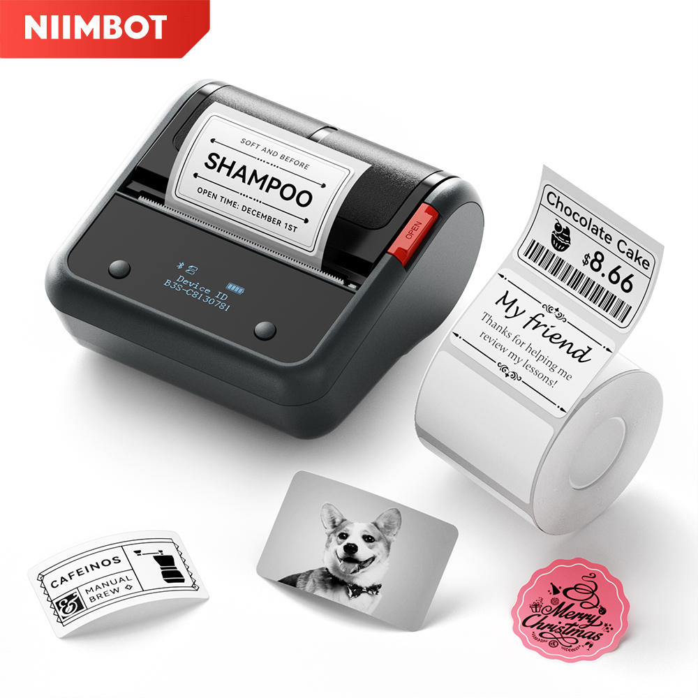 Baby Food Label - Niimbot B3S draadloze labelprinter 3 inch