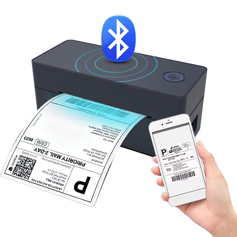 Baby Food Label - Draadloze Bluetooth Thermische Desktop Verzendlabelprinter 4x6