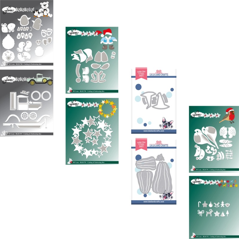 Baby Food Diary - IJsbeer Baby en Pinguïn Metalen Snijmallen