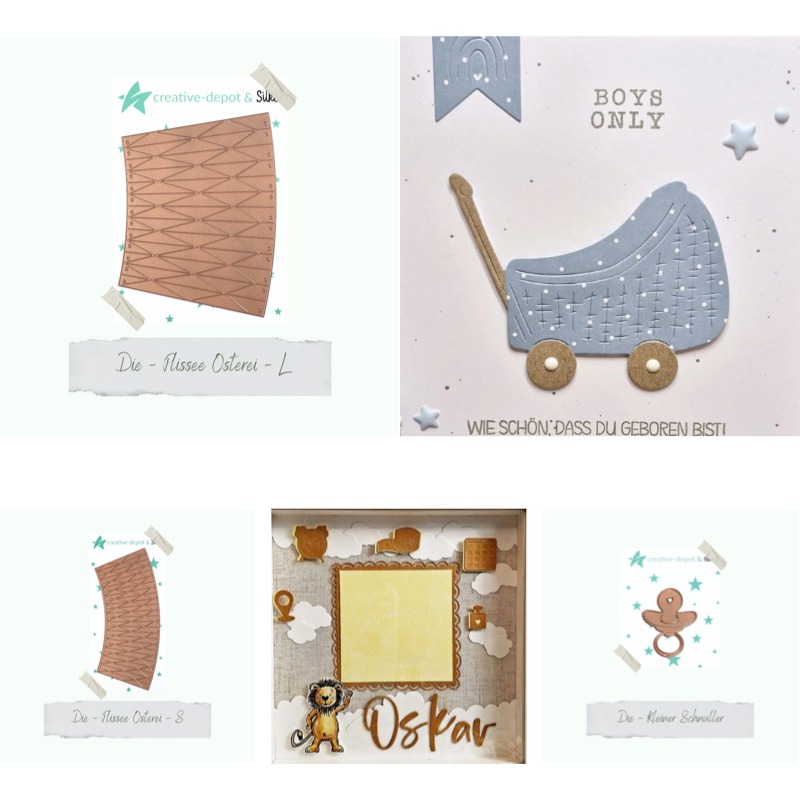 Baby Food Diary - Babyset Kruipende mijlpalen Konijnen-ei Metalen snijmessen