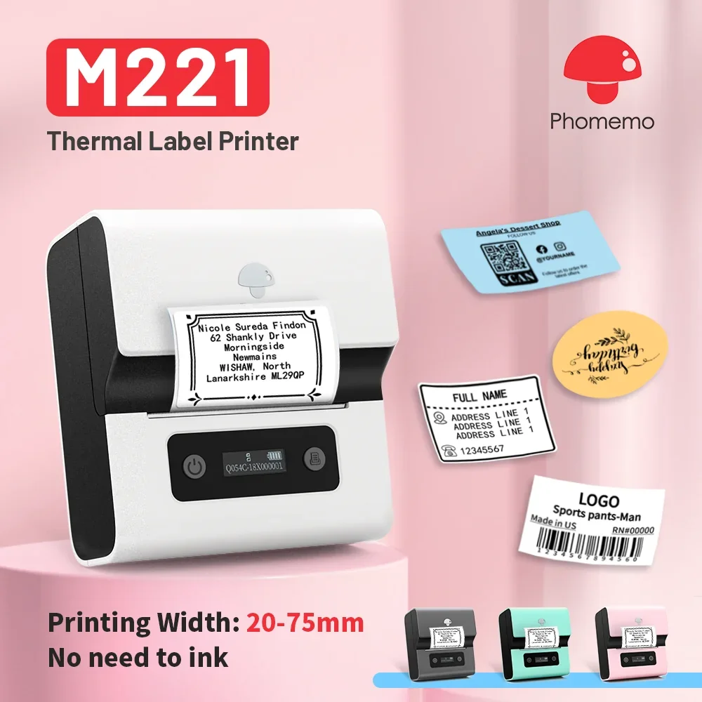 Baby Food Label - Phomemo M221 Draagbare Printer Mini Label