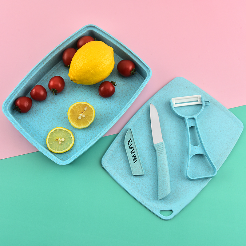 Baby Food Utensils Set - Set van vier fruitmessen voor het