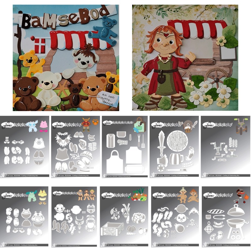 Baby Food Diary - Baby trollen wieg fiets metalen snijmallen