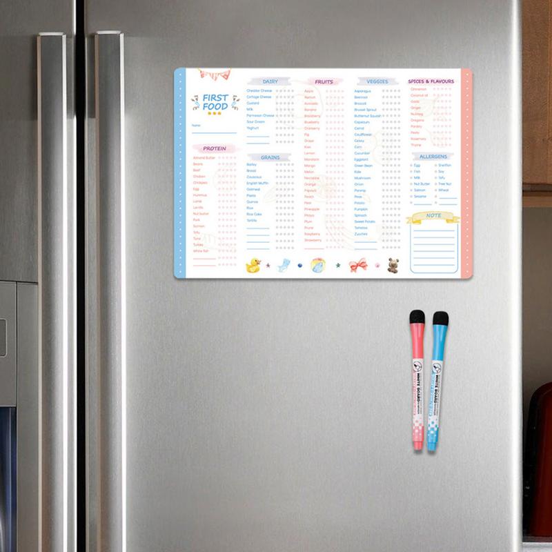 Checklist voor baby's eerste v - Baby Food Checklist recensie en prijs