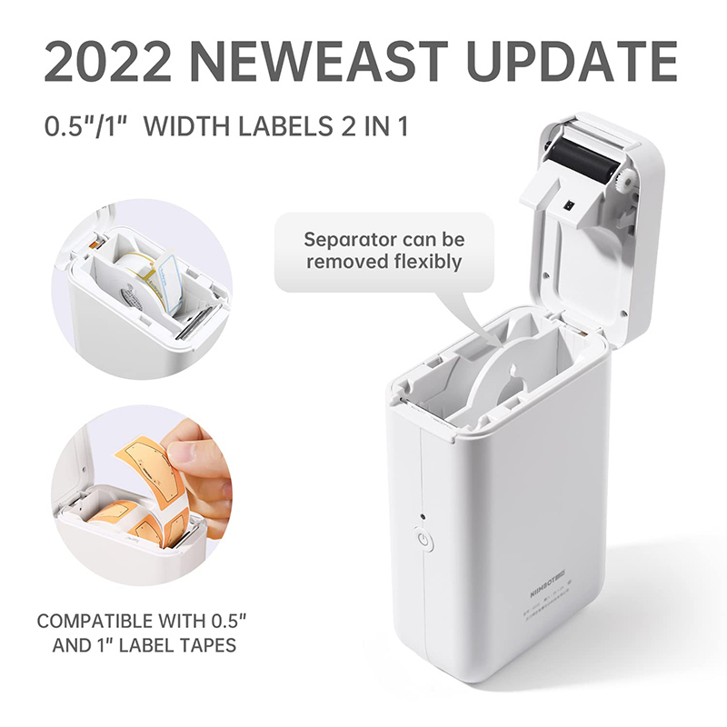 ​ ​ NiiMbot D101 Mini Thermisc - Baby Food Label recensie en prijs