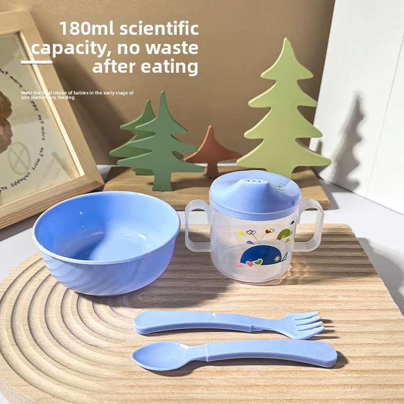 4-delige set babyvoeding en vo - Baby Food Utensils Set recensie en prijs