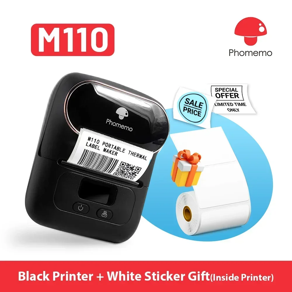 Phomemo M110 Mini Draagbare Pr - Baby Food Label recensie en prijs