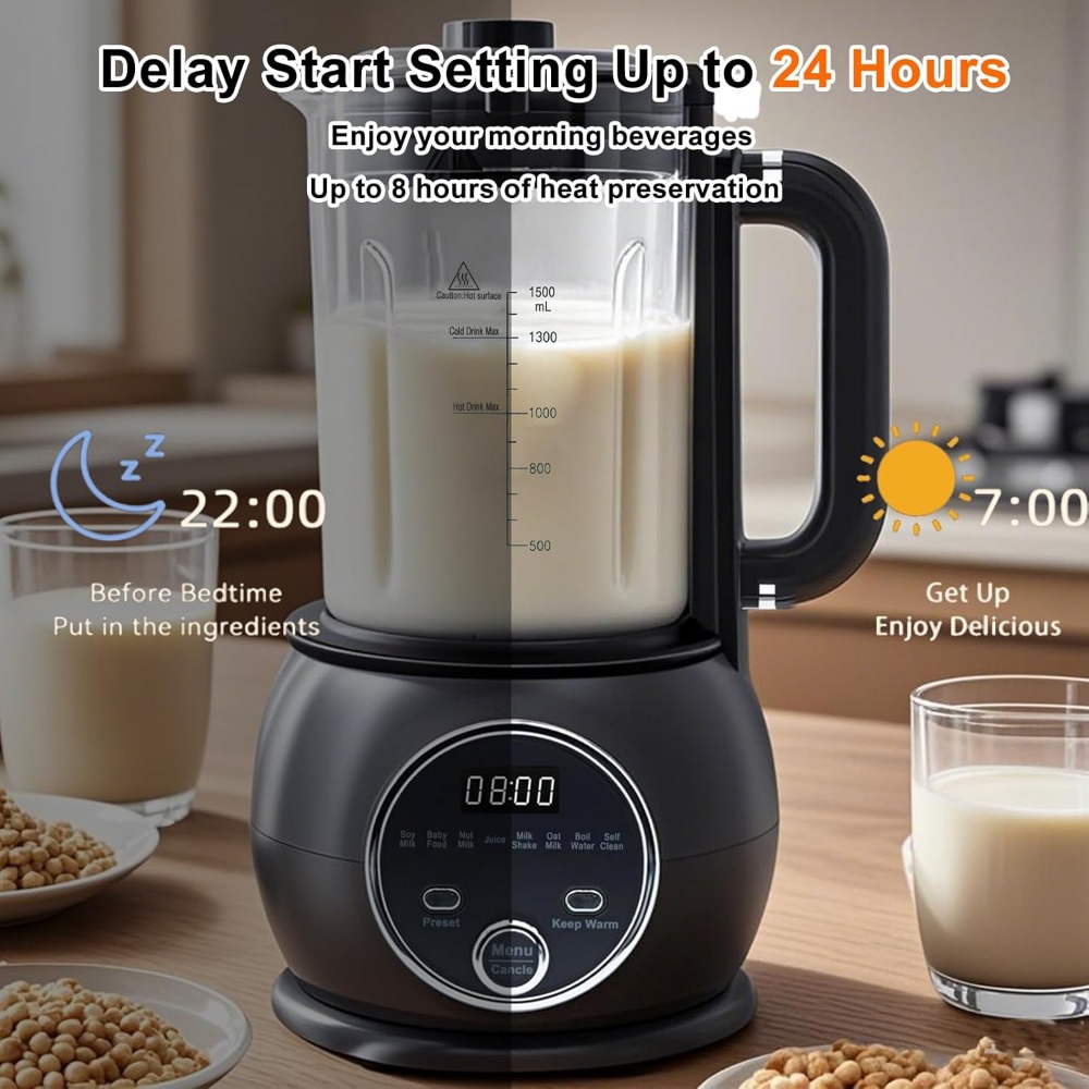 Tien-in-één notenmelkmaker het - Baby Food Oats recensie en prijs