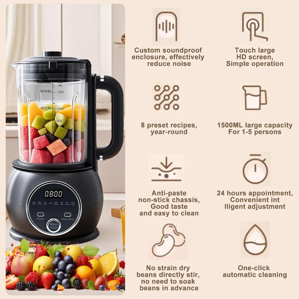 Tien-in-één notenmelkmaker het - Baby Food Oats recensie en prijs