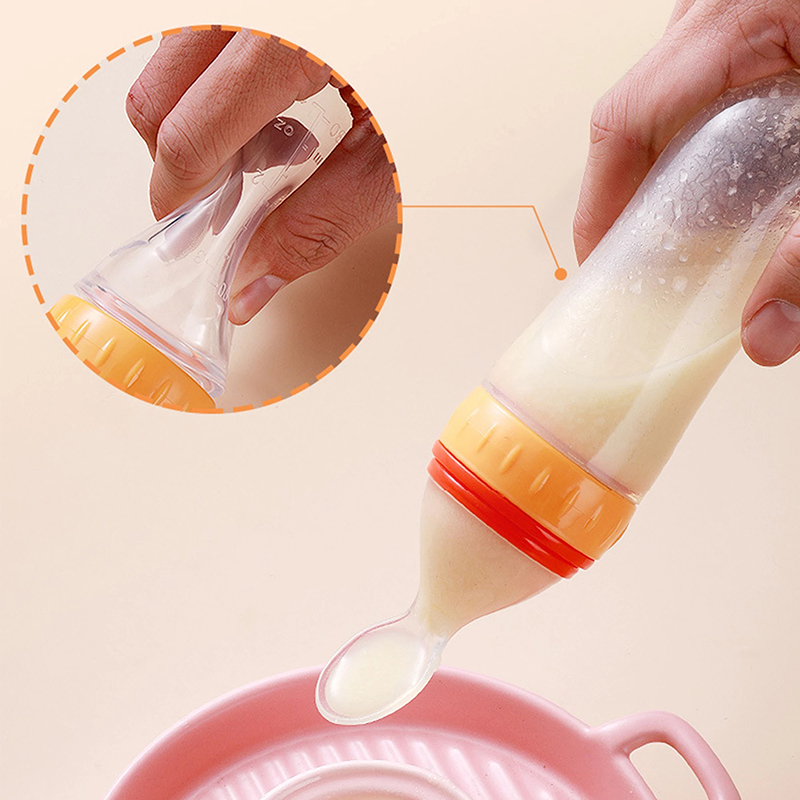 Knijpen Zuigfles Siliconen Pas - Baby Food Lunch recensie en prijs
