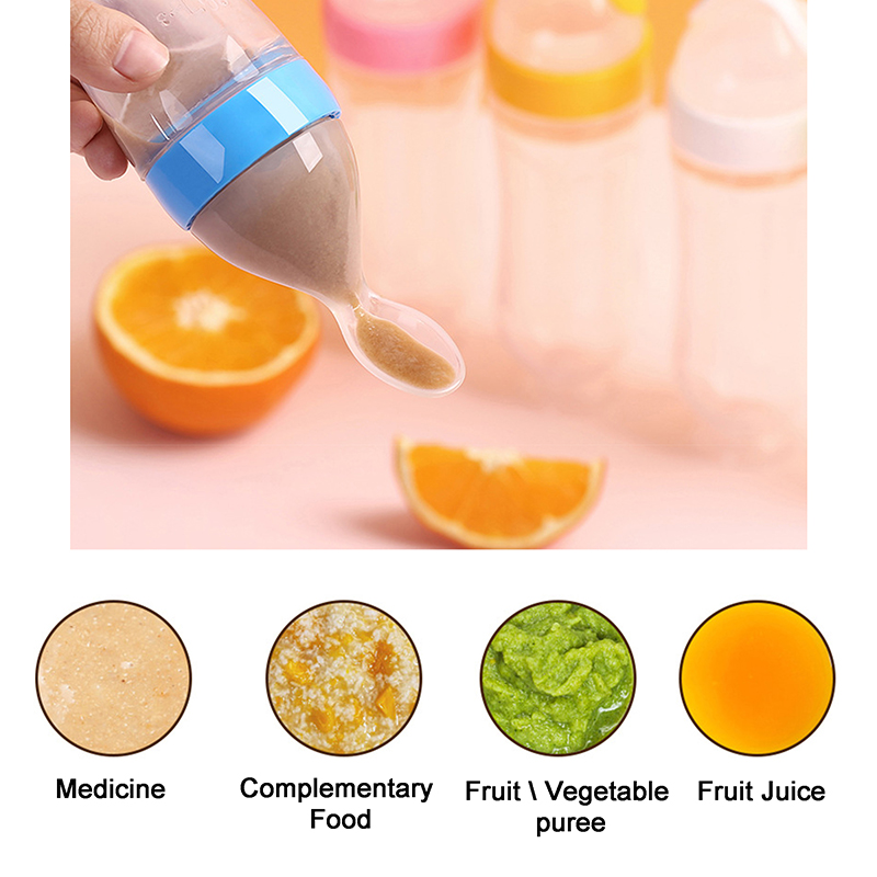 Knijpen Zuigfles Siliconen Pas - Baby Food Lunch recensie en prijs