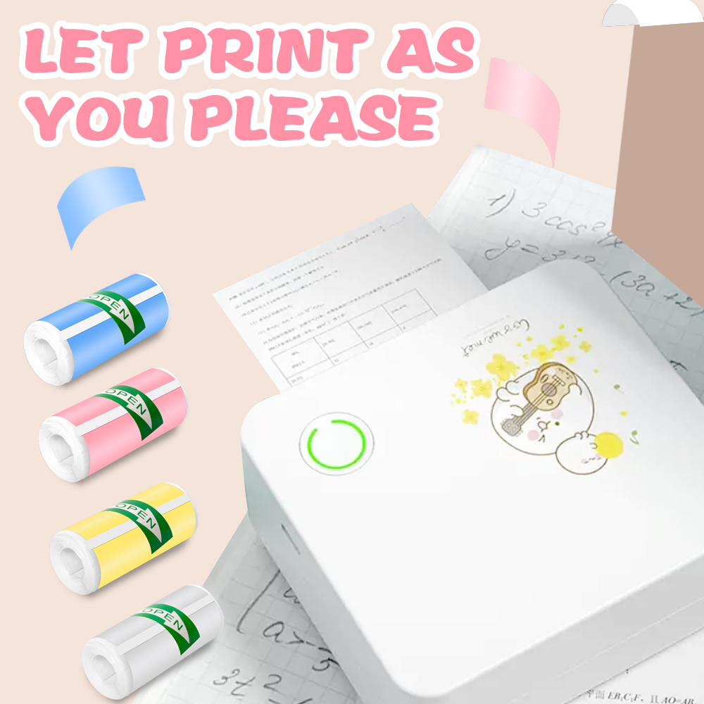 HD Mini Printer Thermisch Papi - Baby Food Label recensie en prijs