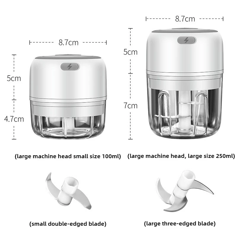 Elektrische Mini Knoflook Chop - Baby Food Processor recensie en prijs