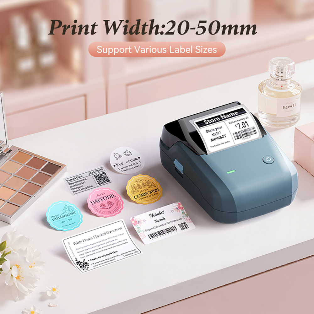Niimbot B1 draagbare cosmetica - Baby Food Label recensie en prijs