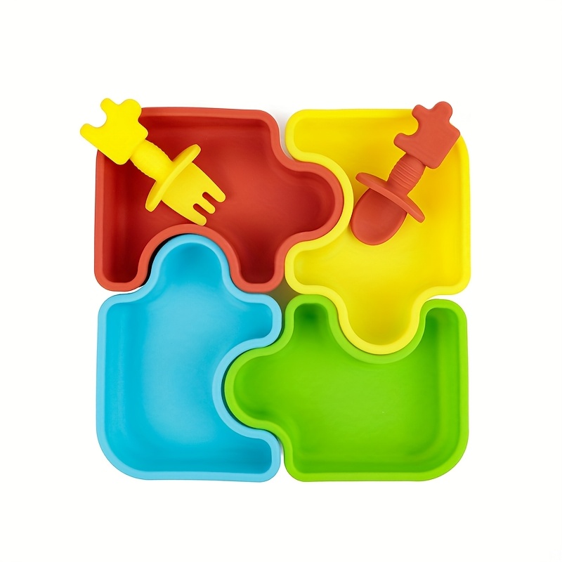 6 stks/set baby Siliconen Voed - Baby Food Utensils Set recensie en prijs