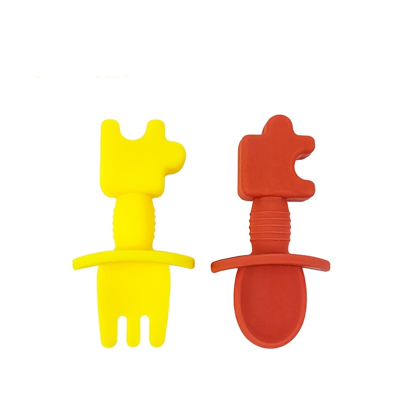 6 stks/set baby Siliconen Voed - Baby Food Utensils Set recensie en prijs