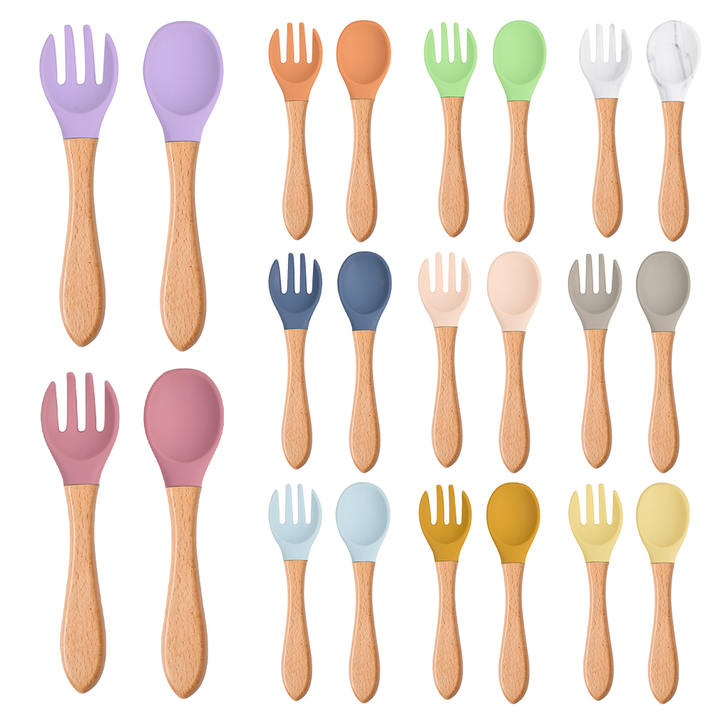 2 stks/set Baby Siliconen Lepe - Baby Food Utensils Set recensie en prijs