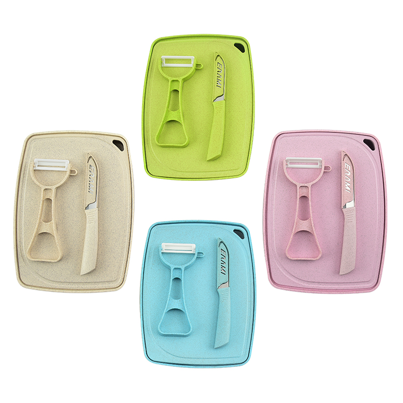 Set van vier fruitmessen voor  - Baby Food Utensils Set recensie en prijs