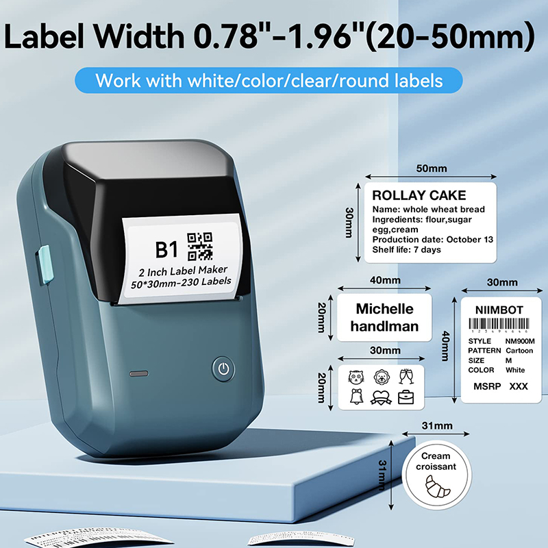 Mini Label Thermische Printer  - Baby Food Label recensie en prijs