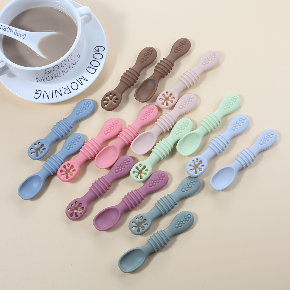 2 Stuks Leuke Baby Leren Lepel - Baby Food Utensils Set recensie en prijs