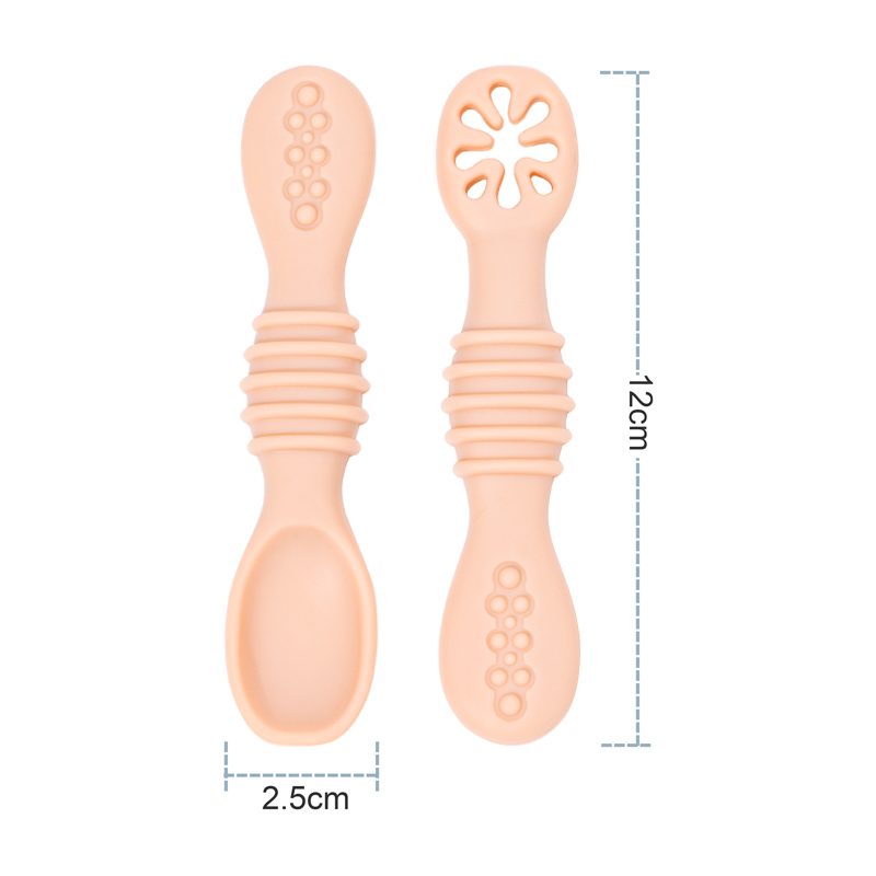 2 Stuks Leuke Baby Leren Lepel - Baby Food Utensils Set recensie en prijs