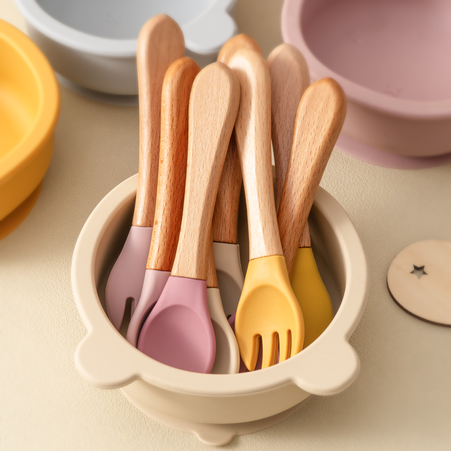 2 Stuks Baby Leren Lepels Gebr - Baby Food Utensils Set recensie en prijs