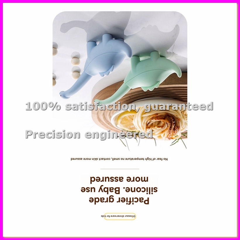 Dinosaurusvormige voedingslepe - Baby Food Utensils Set recensie en prijs